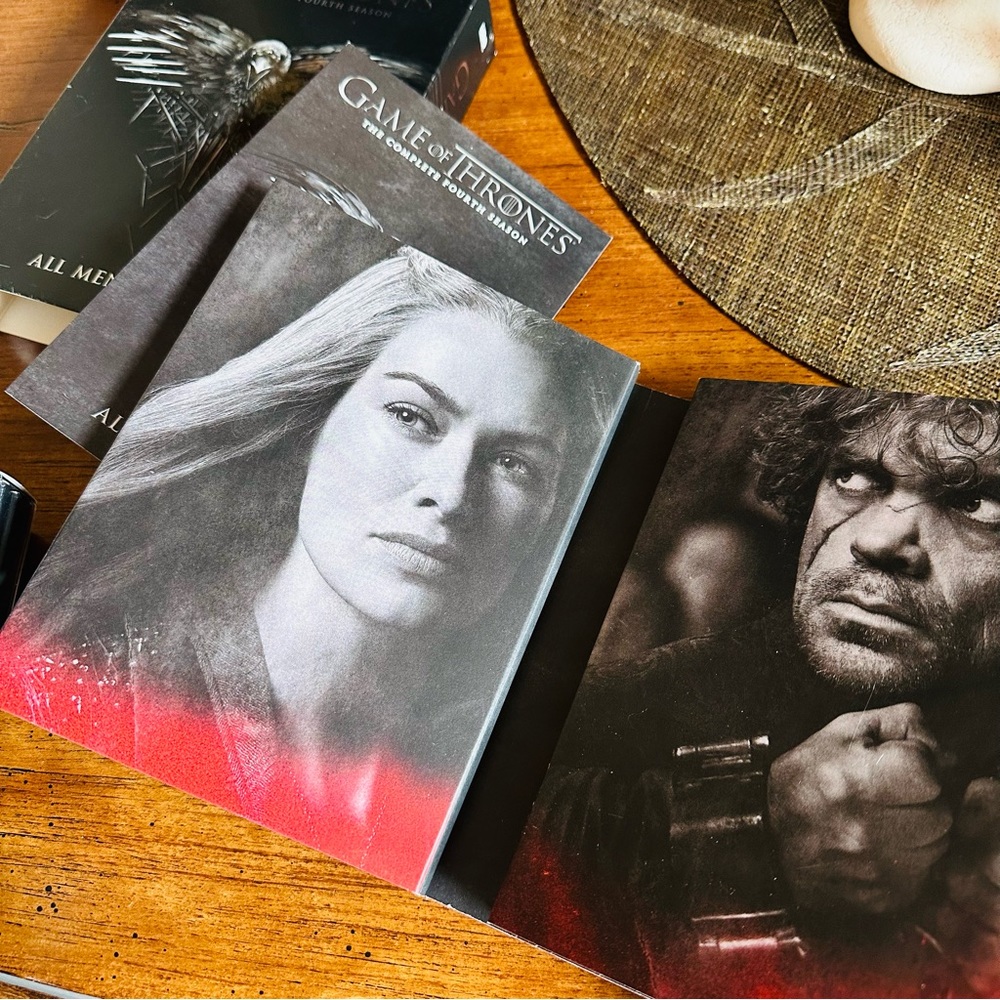 💚 GAME OF THRONES THE COMPLETE 4TH SEASON : ALL MEN MUST DIE 5 DISC BLU-RAY - Picture 4 of 4